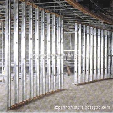 Metal Stud And Track Drywall Partition